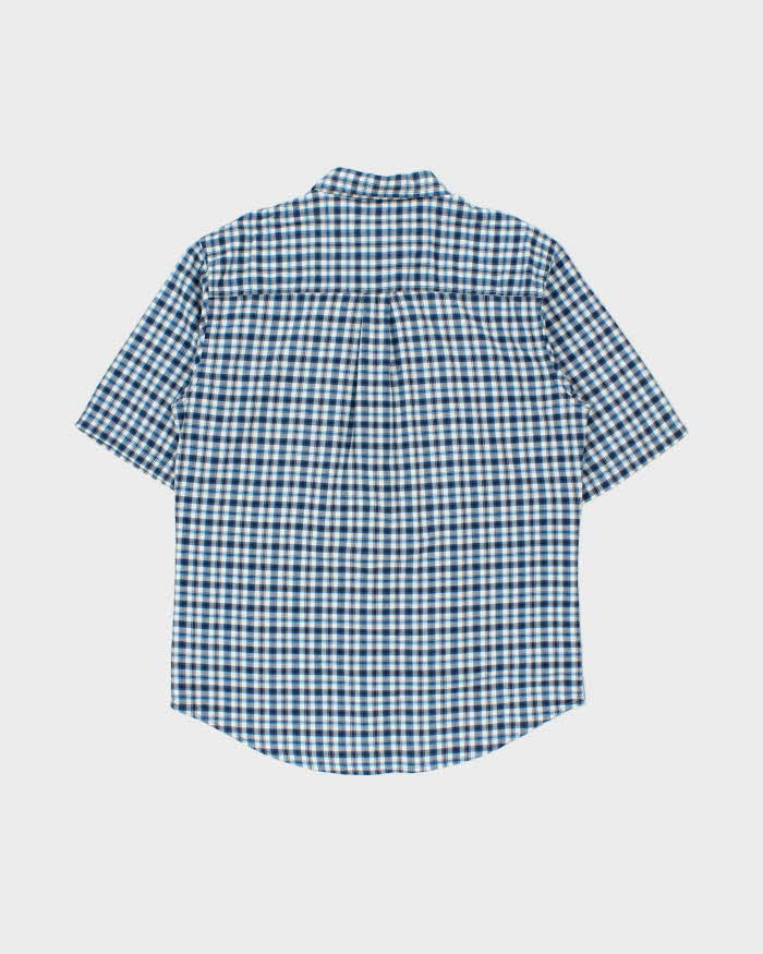 Vintage Woolrich Plaid Check Short Sleeve Shirt - M