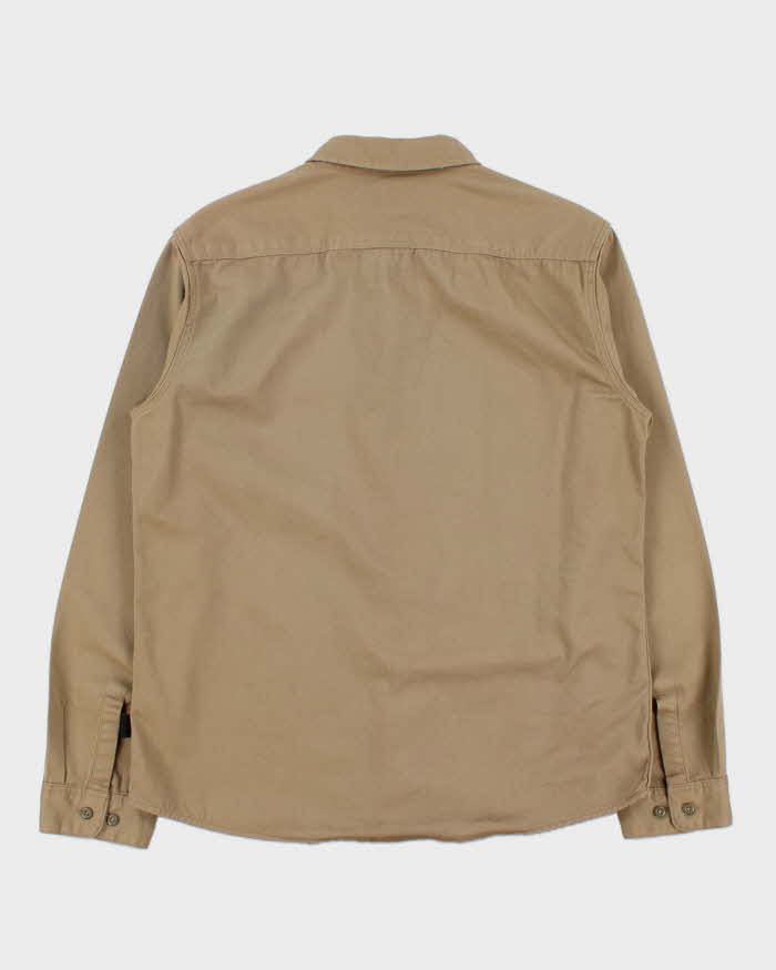Vintage Patagonia Tan Khaki Heavyweight Fjord Utility Over Shirt - M