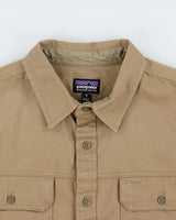 Vintage Patagonia Tan Khaki Heavyweight Fjord Utility Over Shirt - M