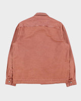 Vintage Schnayderman's Rusty Brown Heavyweight Long Sleeve Boxy Denim Over Shirt - M