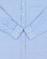 Vintage Y2K 00s Christian Dior Avenue Montaigne Egyptian Chambray Cotton Long Sleeve Shirt - M