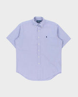 Vintage Y2K 00s Ralph Lauren Blake Gingham Short Sleeve Shirt - M