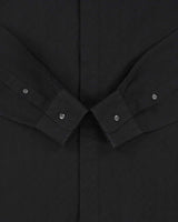 Vintage Versace Collection Black Classic Greek Key Monogram Long Sleeve Shirt - L
