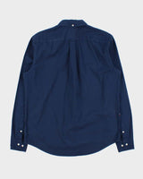 Vintage Lacoste Live Deep Sea Navy Classic Croc Long Sleeve Shirt - L