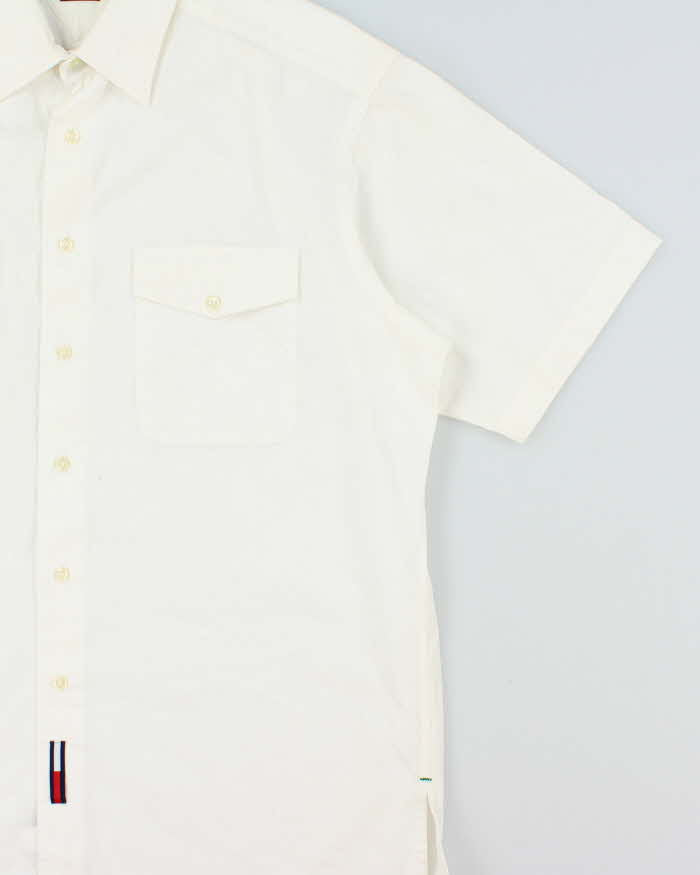Vintage Y2K 00s Tommy Hilfiger Relaxed Fit Short Sleeve Safari Shirt - M