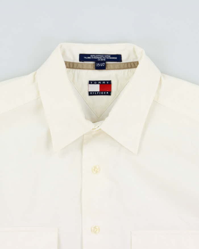 Vintage Y2K 00s Tommy Hilfiger Relaxed Fit Short Sleeve Safari Shirt - M