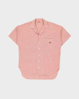 Vintage 1990s JT Original Party Animal Striped Short Sleeve Camp Collar Shirt - M