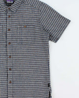Vintage Patagonia Organic Hemp Plaid Short Sleeve Shirt - M