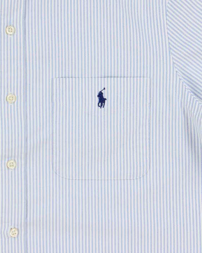 Vintage Ralph Lauren Striped Classic Pony Short Sleeve Pocket Shirt - M