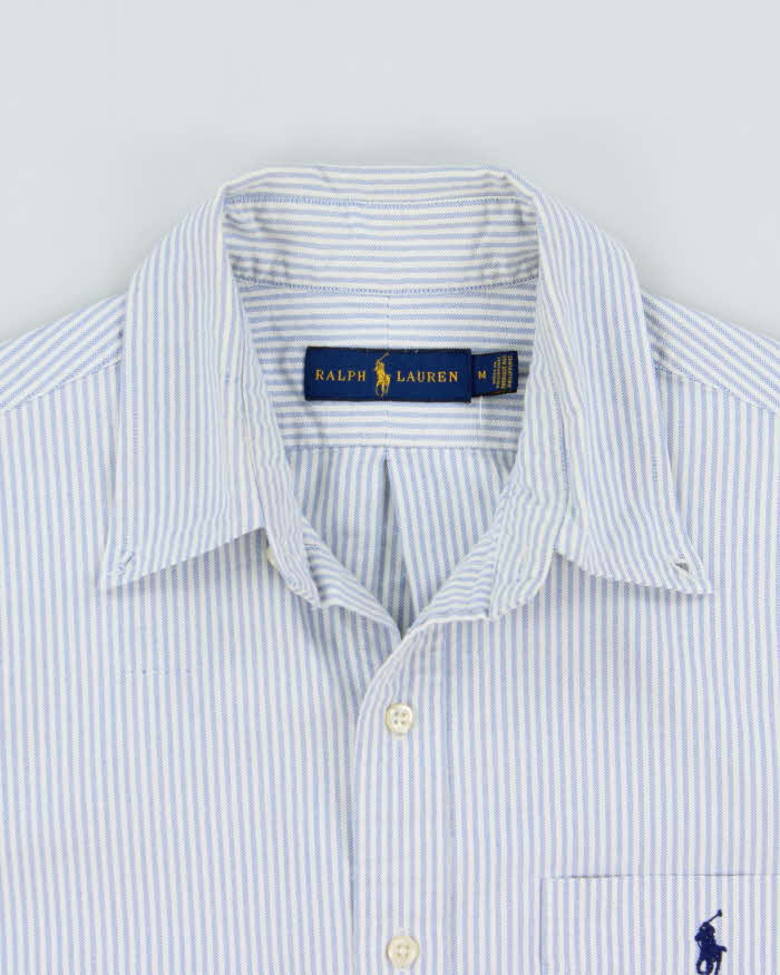 Vintage Ralph Lauren Striped Classic Pony Short Sleeve Pocket Shirt - M