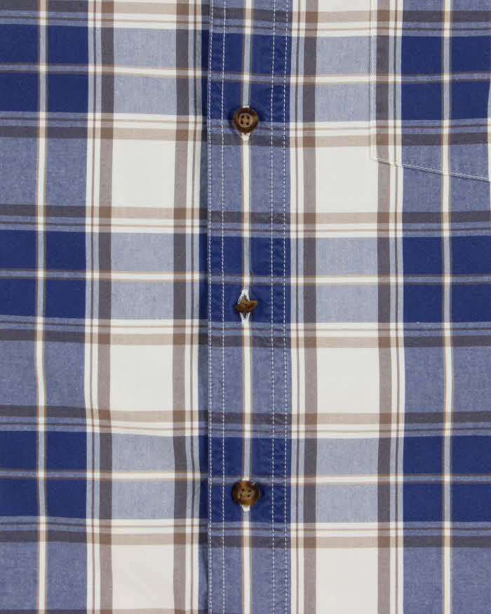 Vintage Carhartt Plaid Relaxed Fit Short Sleeve Pocket Shirt - L