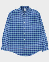 Vintage Brooks Brothers Tartan Plaid Supima Cotton Long Sleeve Shirt - L