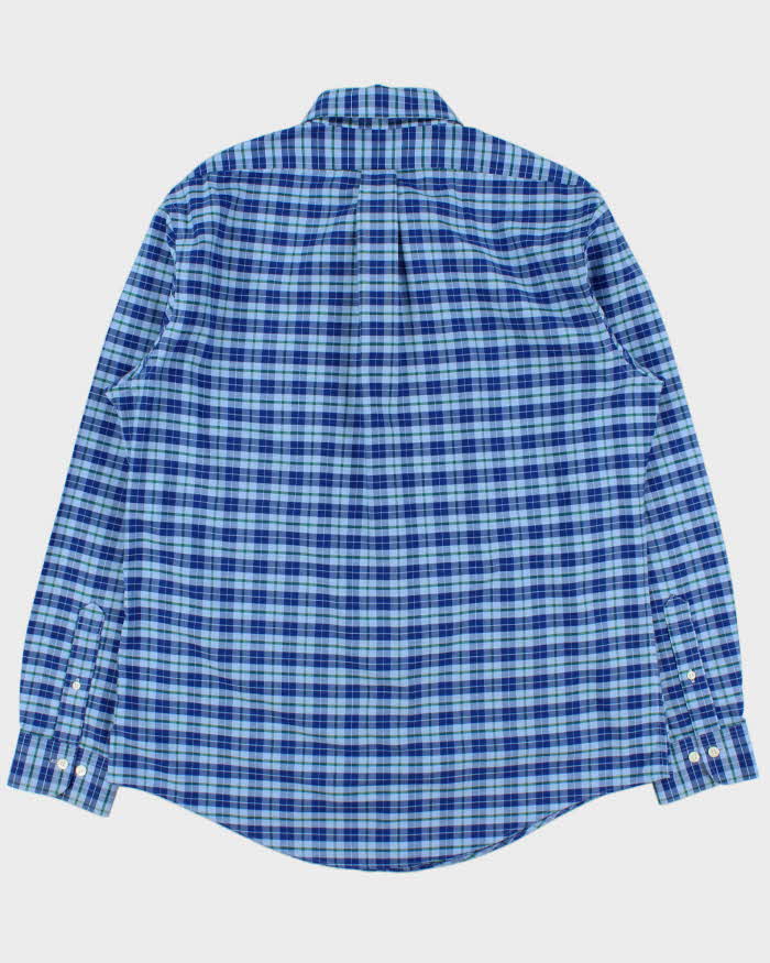 Vintage Brooks Brothers Tartan Plaid Supima Cotton Long Sleeve Shirt - L