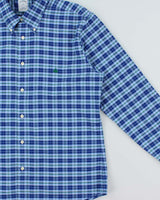 Vintage Brooks Brothers Tartan Plaid Supima Cotton Long Sleeve Shirt - L