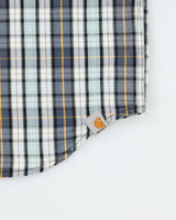 Vintage Carhartt Plaid Relaxed Fit Short Sleeve Shirt - L