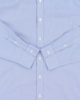 Vintage Burberry Brit Mini Houndstooth Check Long Sleeve Shirt - XL