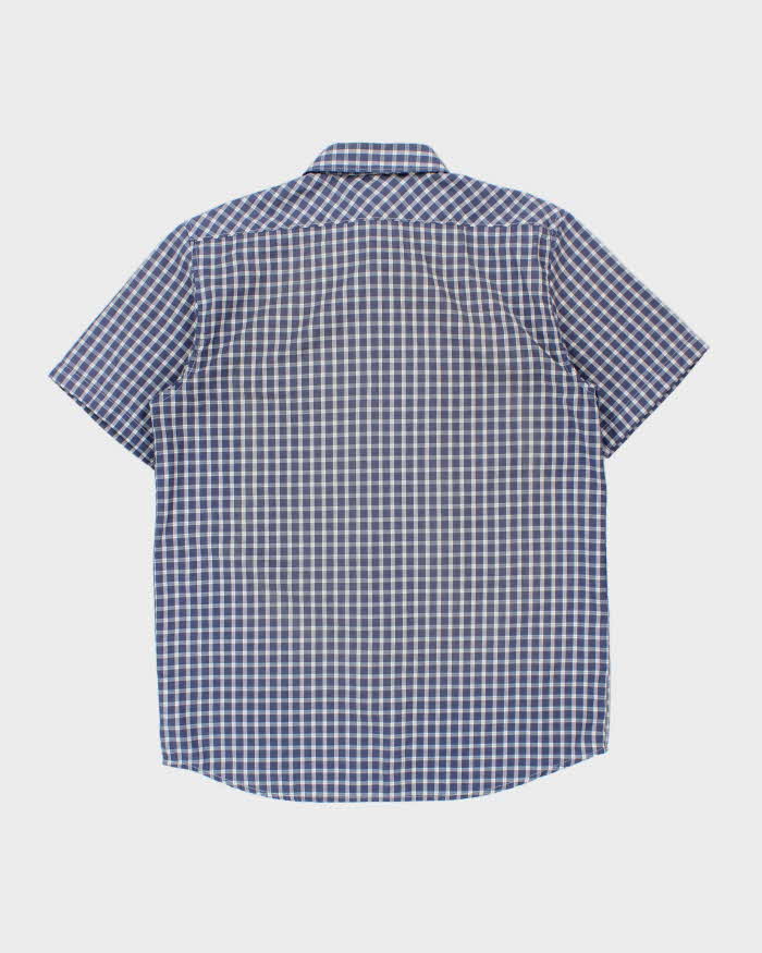Vintage Y2K 00s Dc Shoe Co. Plaid Short Sleeve Shirt - XL