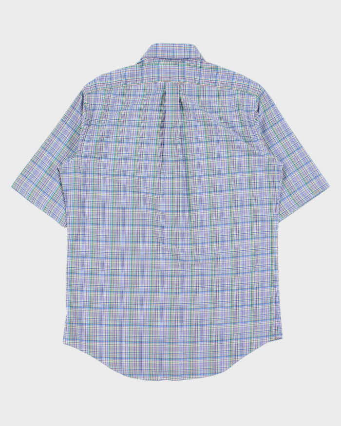 Vintage Ralph Lauren Performance Plaid Short Sleeve Shirt - S