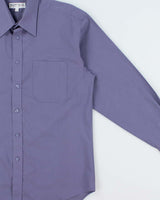 Vintage 1990s Givenchy Monsieur Violet Long Sleeve Dress Shirt - M