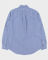 Vintage Ralph Lauren Gingham Check Classic Fit Long Sleeve Oxford Shirt - L