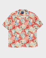 Vintage Tommy Bahama x Disney Parks Mickey Mouse Silk Hawaiian Shirt - L
