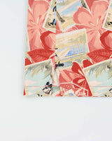 Vintage Tommy Bahama x Disney Parks Mickey Mouse Silk Hawaiian Shirt - L