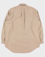 Vintage 1990s Ralph Lauren Khaki Blake Long Sleeve Shirt - L