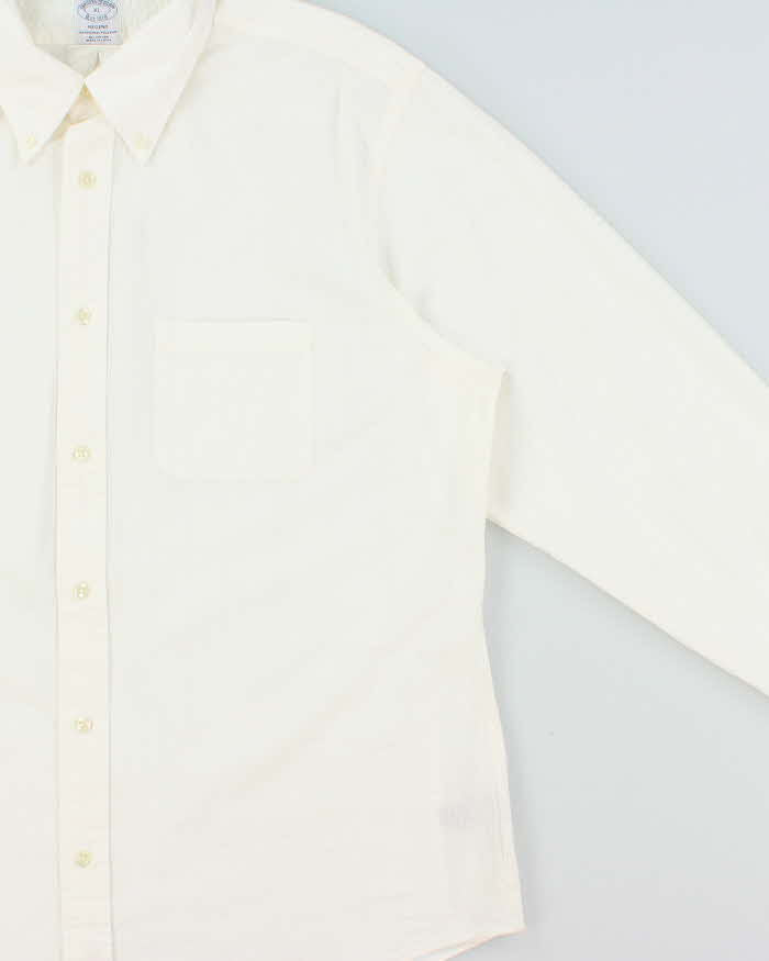 Vintage Brooks Brothers Striped Seersucker Long Sleeve Regent Shirt - XL