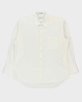 Vintage 1990s Christian Dior Striped Long Sleeve Dress Shirt - XL