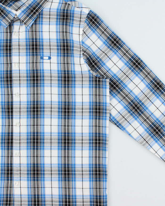 Vintage 2000s Oakley Checked Long Sleeve Shirt - XL