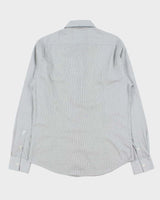Vintage Versace Collection Striped Long Sleeve Shirt - M