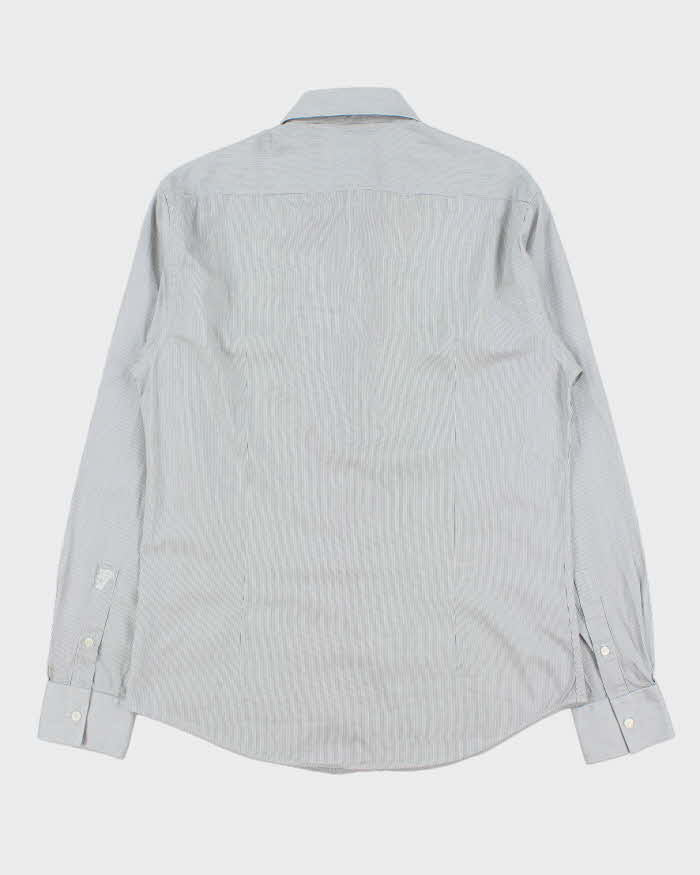 Vintage Versace Collection Striped Long Sleeve Shirt - M