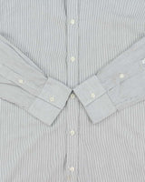 Vintage Versace Collection Striped Long Sleeve Shirt - M
