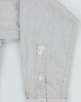 Vintage Versace Collection Striped Long Sleeve Shirt - M