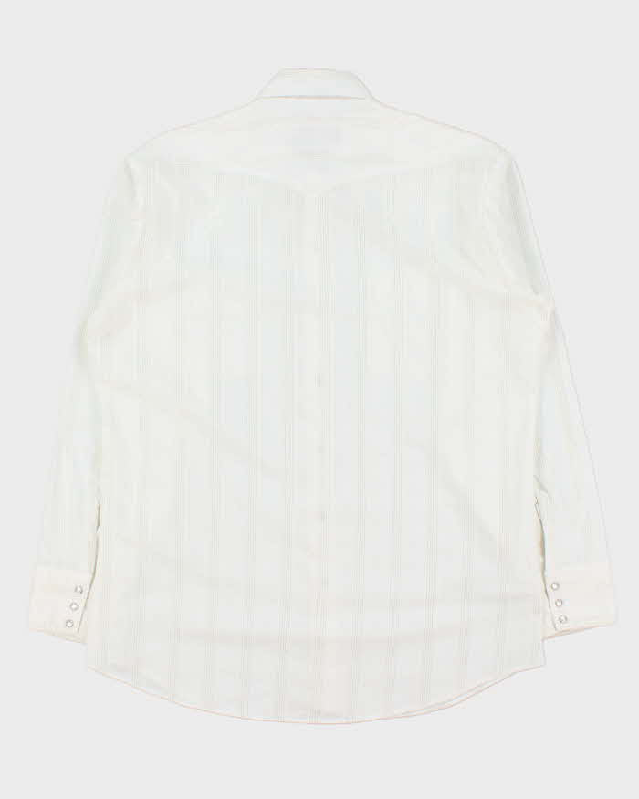 Vintage 1980s Panhandle Slim Western Snap Button Shirt - L