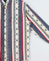 Vintage 1990s Wrangler X-Long Tails Western Shirt - L