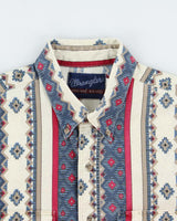 Vintage 1990s Wrangler X-Long Tails Western Shirt - L