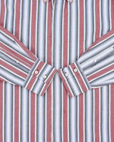 Vintage 1990s Timberland Oversized Stripe Long Sleeve Shirt - L