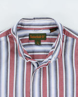 Vintage 1990s Timberland Oversized Stripe Long Sleeve Shirt - L