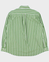Vintage Eddier Bauer Oversized Stripe Long Sleeve Shirt - L