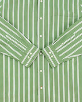 Vintage Eddier Bauer Oversized Stripe Long Sleeve Shirt - L