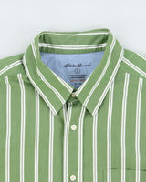 Vintage Eddier Bauer Oversized Stripe Long Sleeve Shirt - L
