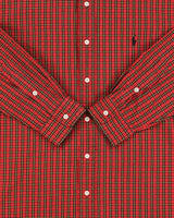 Vintage 1990s Ralph Lauren Oversized Checked Long Sleeve Shirt - L