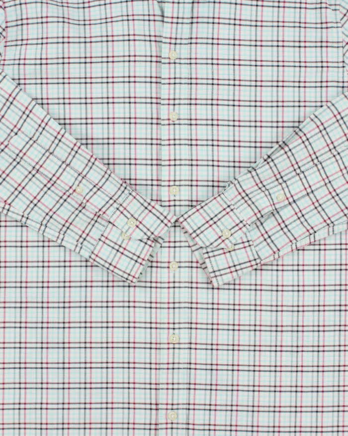 Vintage Brooks Brothers Heavyweight Checked Long Sleeve Shirt - XL