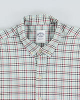Vintage Brooks Brothers Heavyweight Checked Long Sleeve Shirt - XL