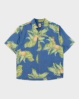 Vintage Jamaica Jaxx Silk Hawaiian Shirt - L