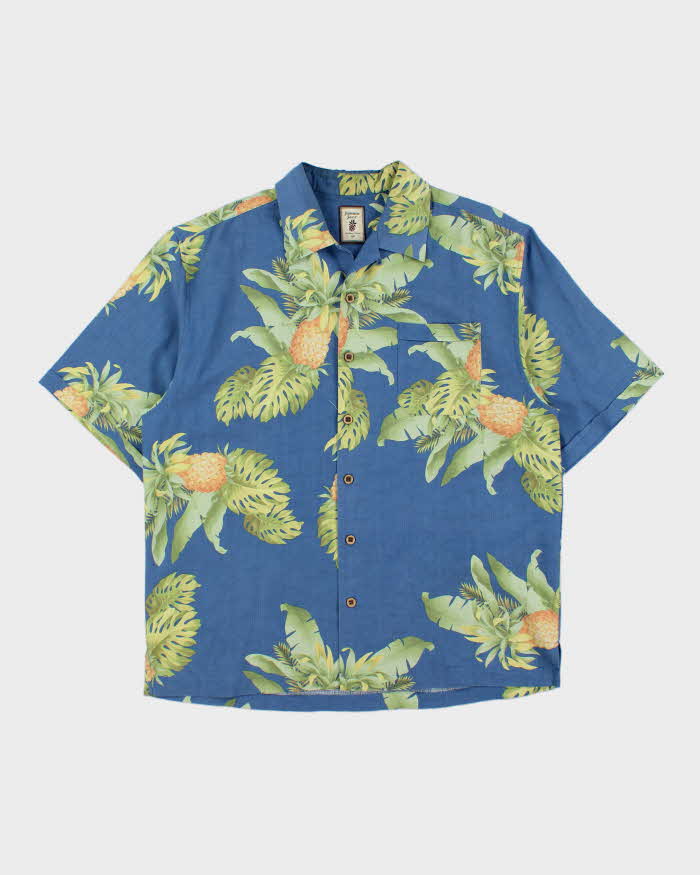 Vintage Jamaica Jaxx Silk Hawaiian Shirt - L