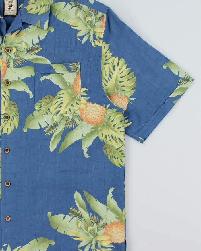 Vintage Jamaica Jaxx Silk Hawaiian Shirt - L