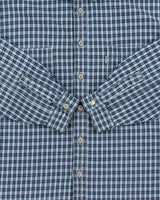 Vintage 1990s Levi's White Tab Plaid Long Sleeve Denim Shirt - L