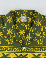 Vintage 1990s Ocean Pacific OP Shell Hawaiian Aloha Shirt - L